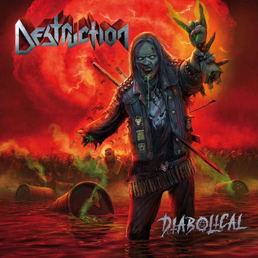 DESTRUCTION · Diabolical | BLACK LP (Trash Metal Vinyl) · Picture 1