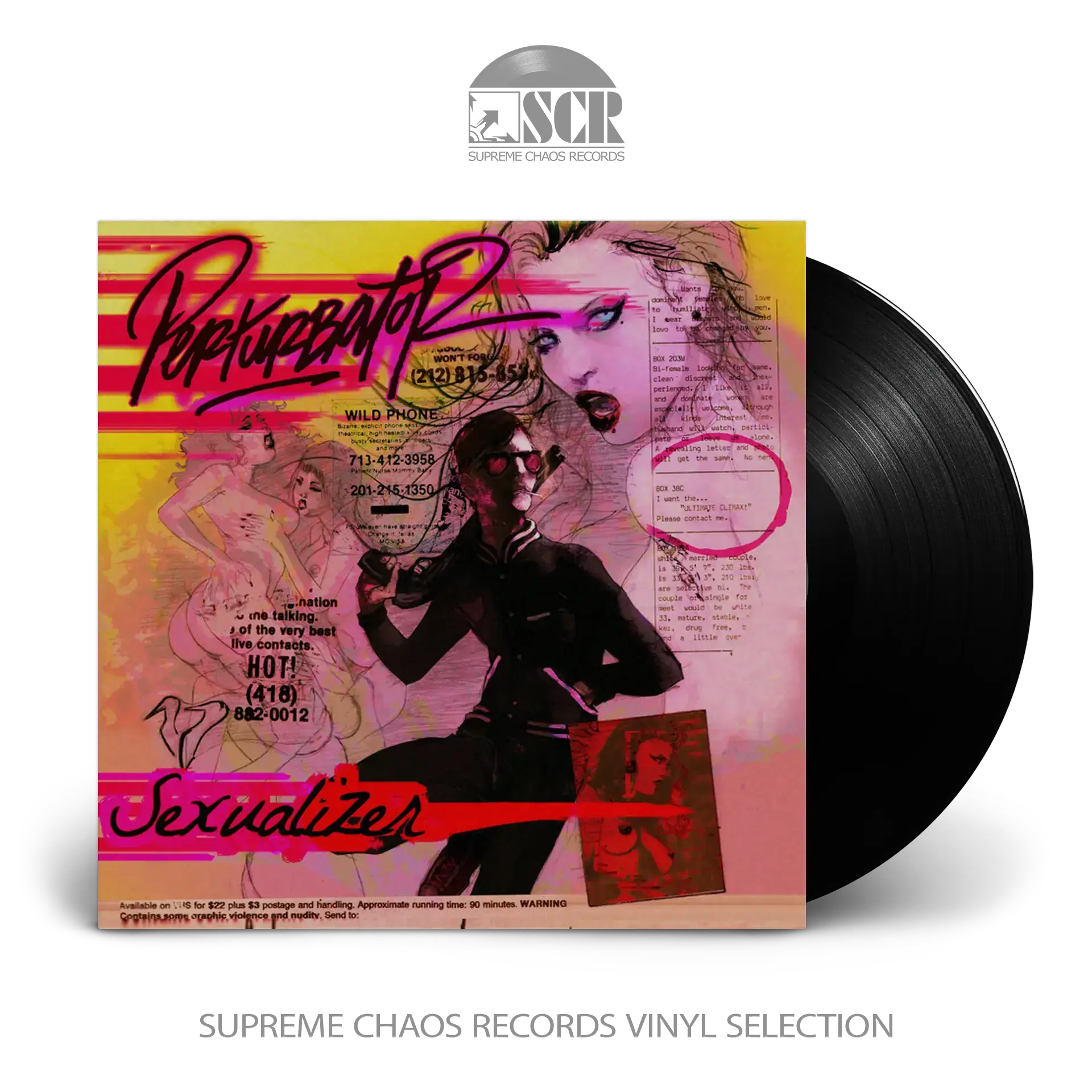 PERTURBATOR - Sexualizer · BLACK LP (Darkwave Vinyl)