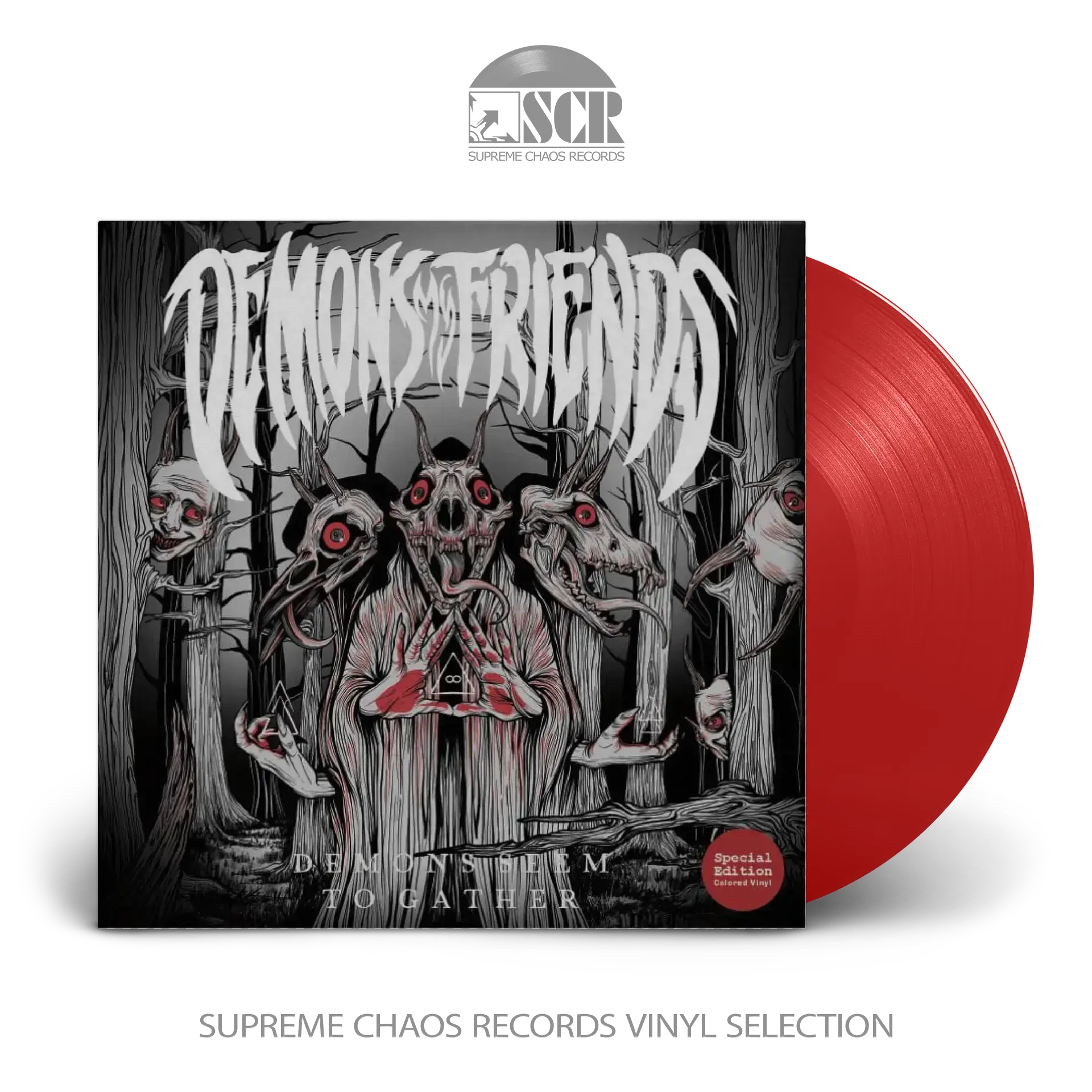 DEMONS MY FRIENDS - Demons Seem To Gather · RED LP DEMONS MY FRIENDS - Demons Seem To Gather · RED LP (Stoner Rock Vinyl)