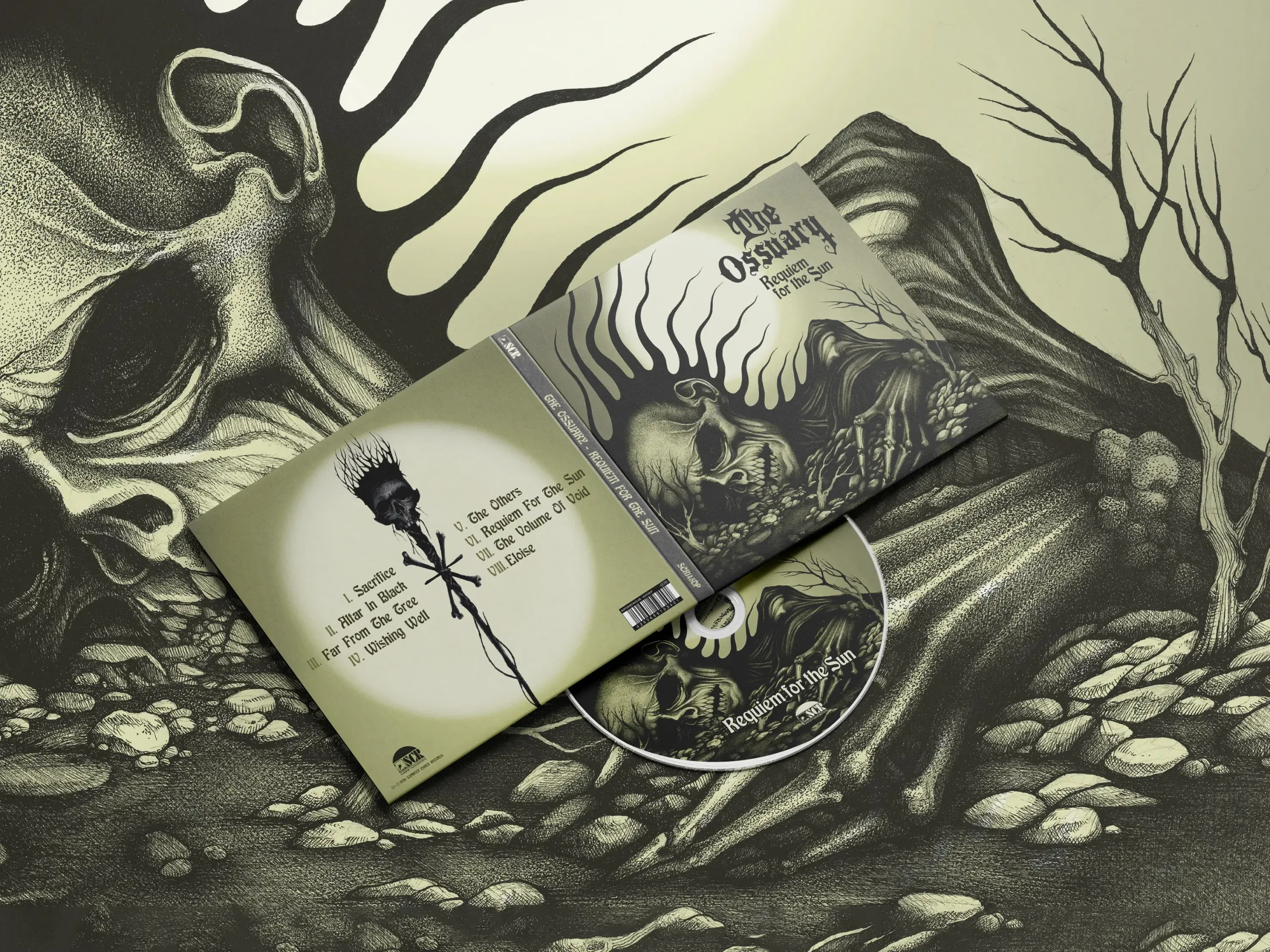 THE OSSUARY - Requiem For The Sun · DIGIPAK CD · Picture 1 THE OSSUARY - Requiem For The Sun · DIGIPAK CD (Doom Metal/Doom Rock/Occult Rock CDs) · Picture 1