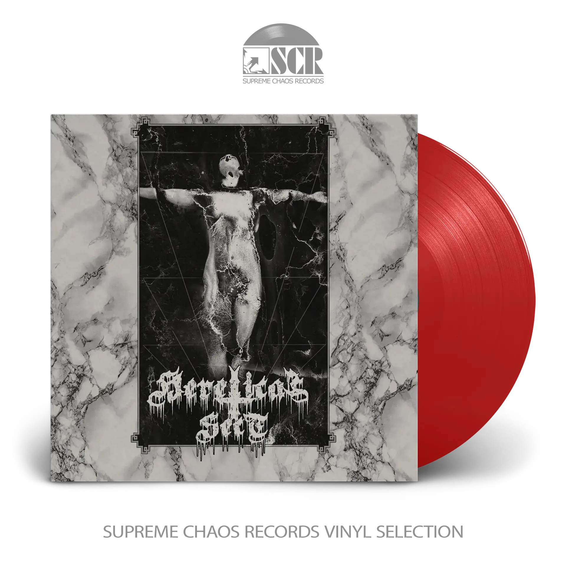 HERETICAL SECT · Rotting Cosmic Grief | RED LP (Black Metal/Death Metal Vinyl)