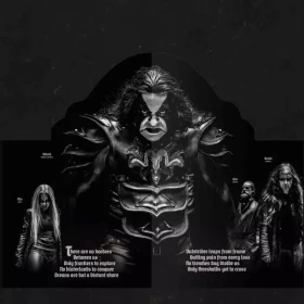 ABBATH · Outsrider - Deluxe Edition (Pop-Up) | WHITE LP (Black Metal Vinyl) · Picture 2
