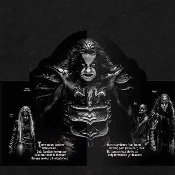 ABBATH · Outsrider - Deluxe Edition (Pop-Up) | WHITE LP (Black Metal Vinyl) · Picture 2