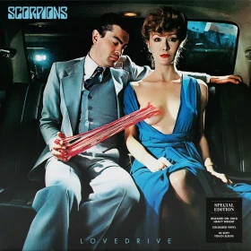 SCORPIONS · Lovedrive | TRANSPARENT RED LP (Hard Rock Vinyl) · Picture 1