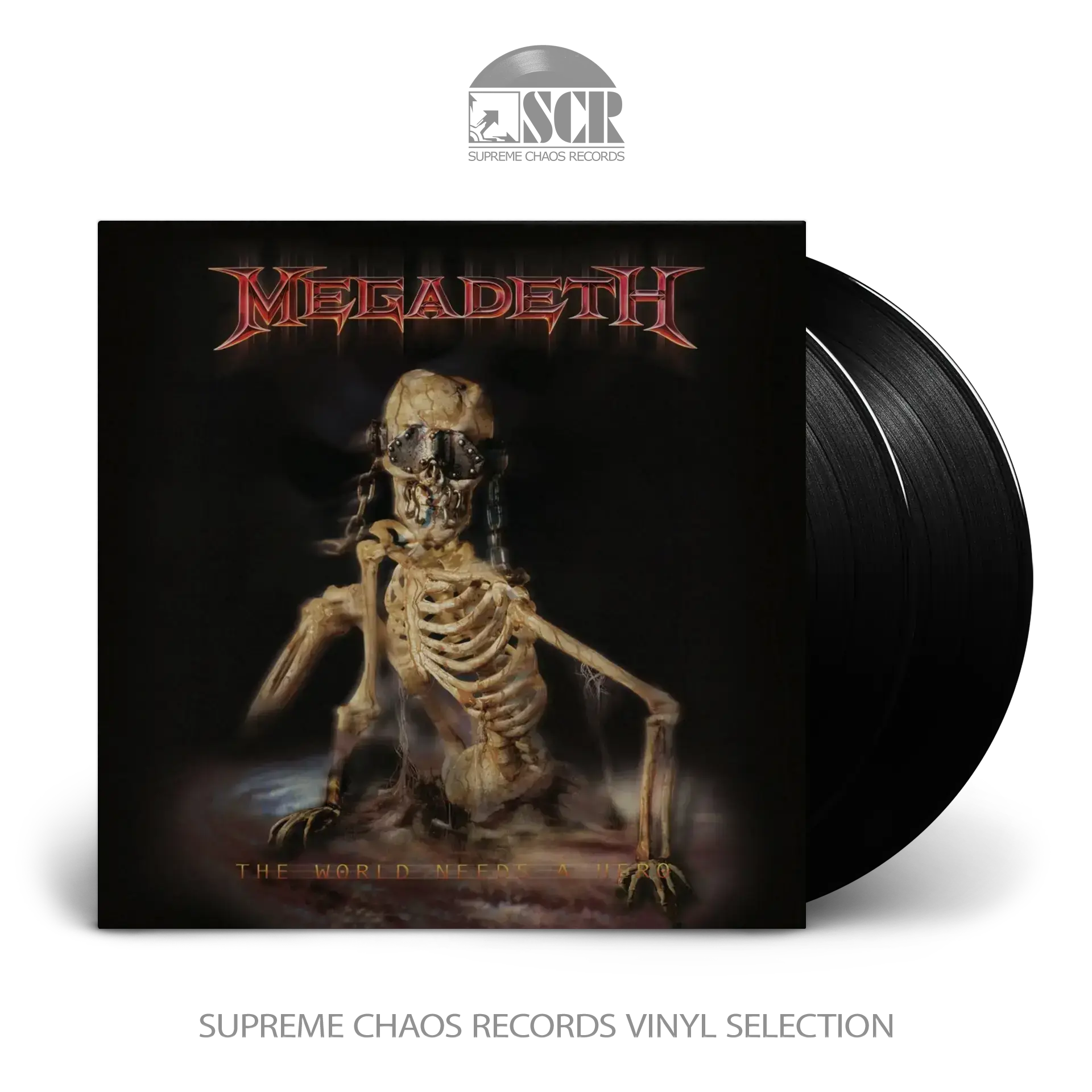 MEGADETH · The World Needs A Hero (Re-Release) | BLACK 2LP (Heavy Metal/Thrash Metal Vinyl)