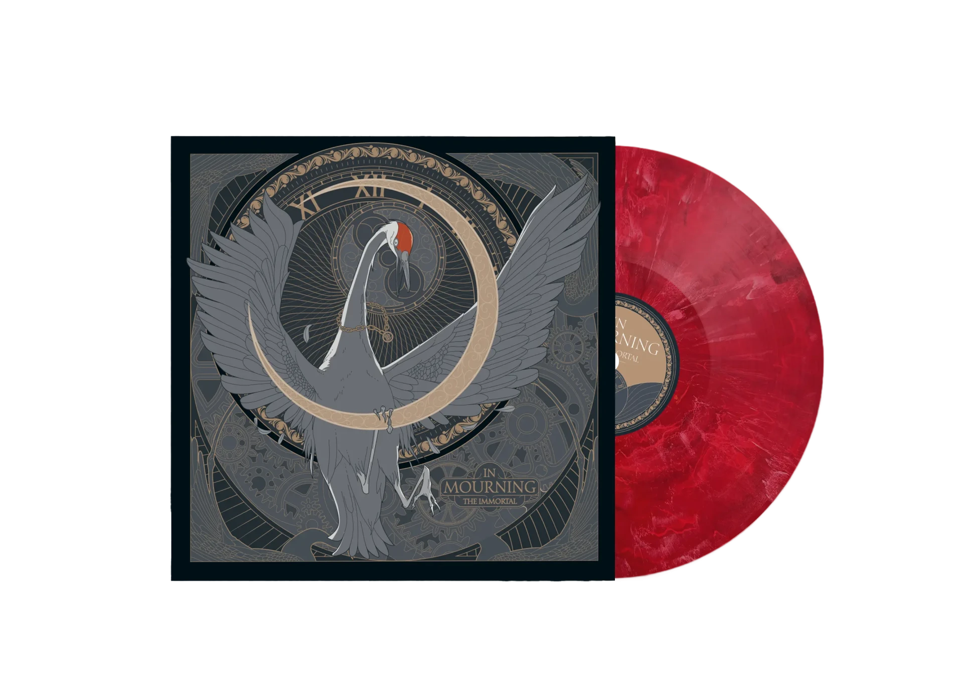 IN MOURNING · The Immortal Bundle | T-SHIRT + RED VINYL BUNDLE (Melodic Death Metal/Progressive Metal/Doom Metal Vinyl) · Picture 3