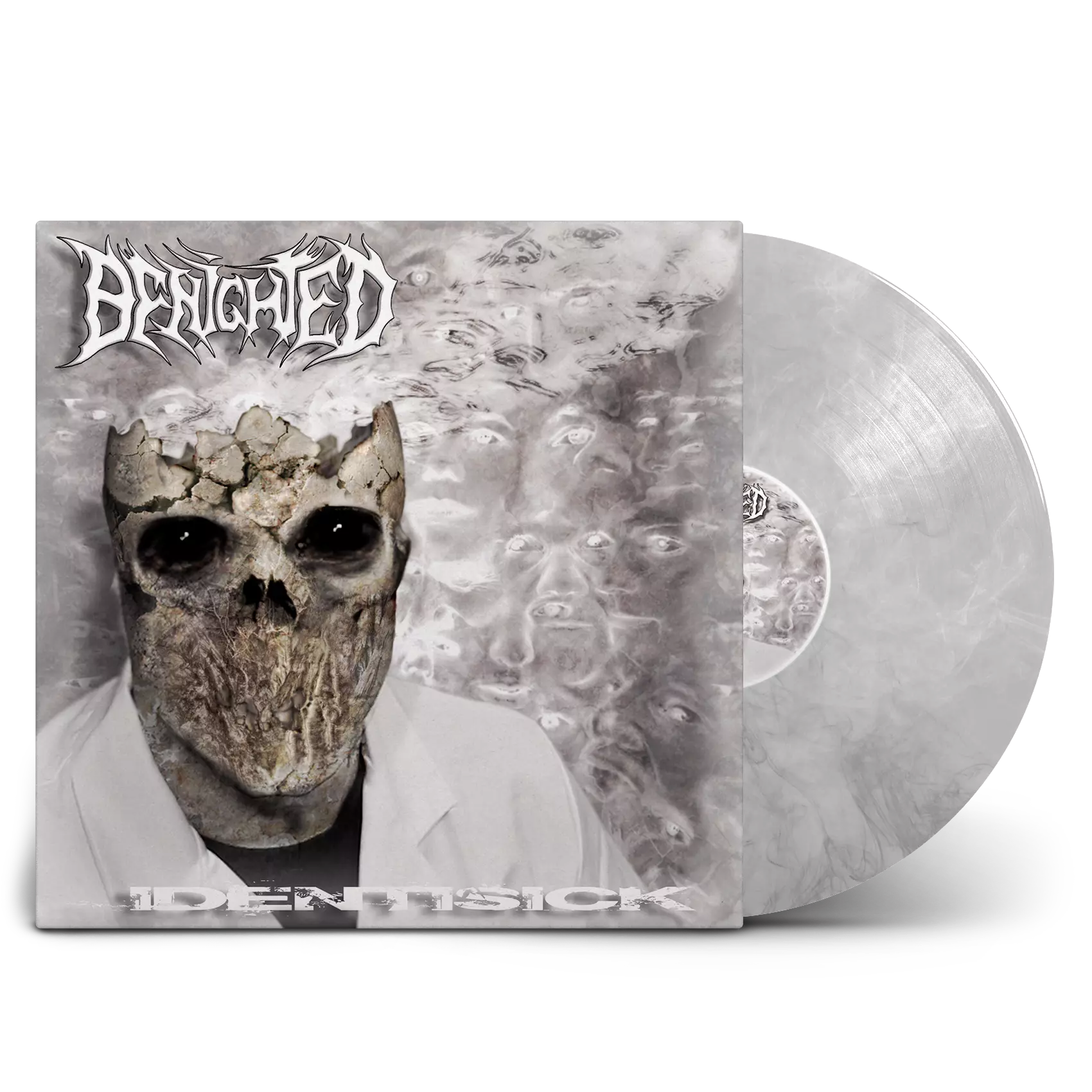 BENIGHTED · Identisick and Insane Cephalic Production | INSANE WOODEN BOXSET (Death Metal/Grindcore Vinyl) · Picture 2