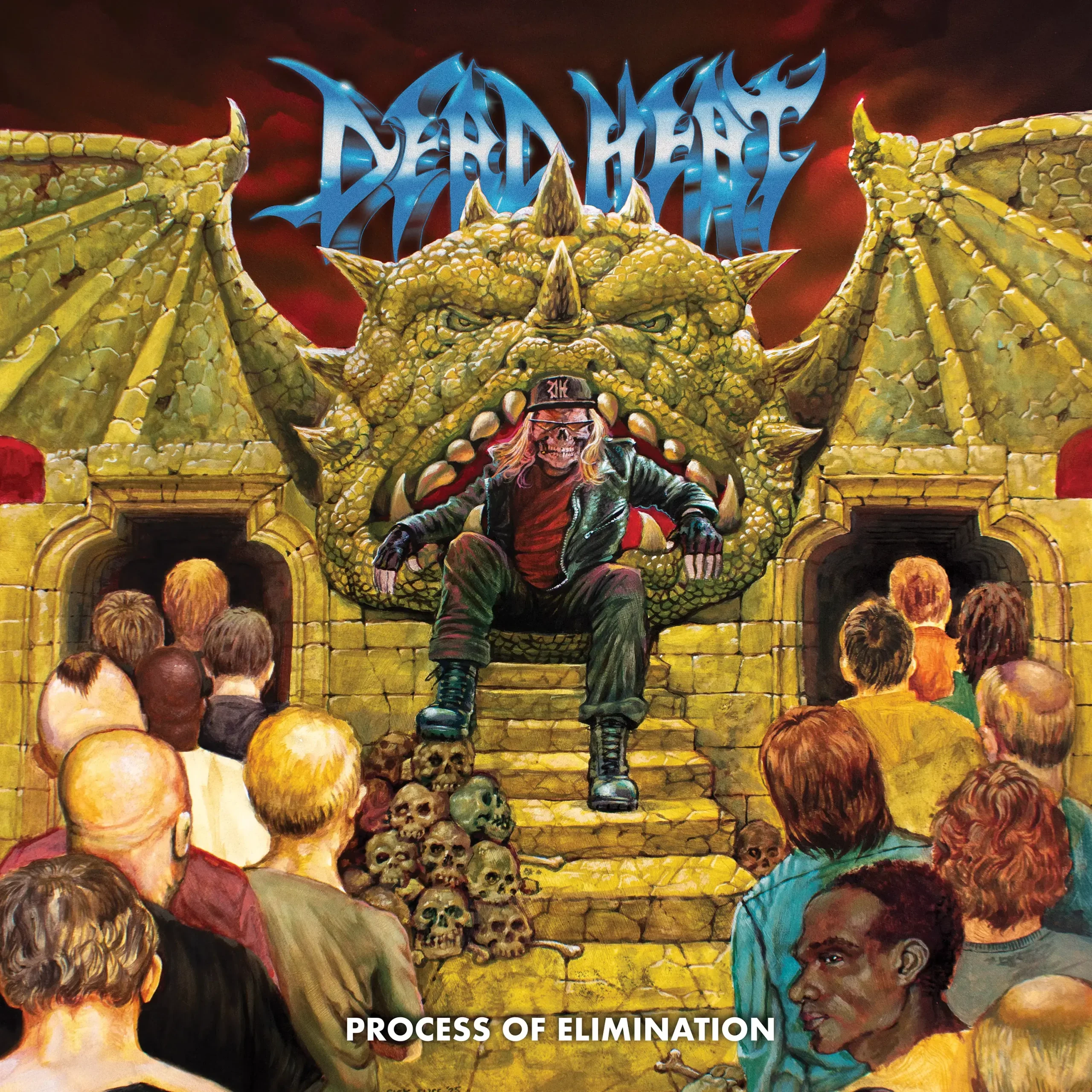 DEAD HEAT - Process Of Elimination · BLACK LP (Thrash Metal/Hardcore Vinyl) · Picture 1