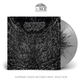 ASCENDED DEAD · Evenfall of the Apocalypse | SILVER/BLACK/WHITE SPLATTER LP (Death Metal Vinyl)