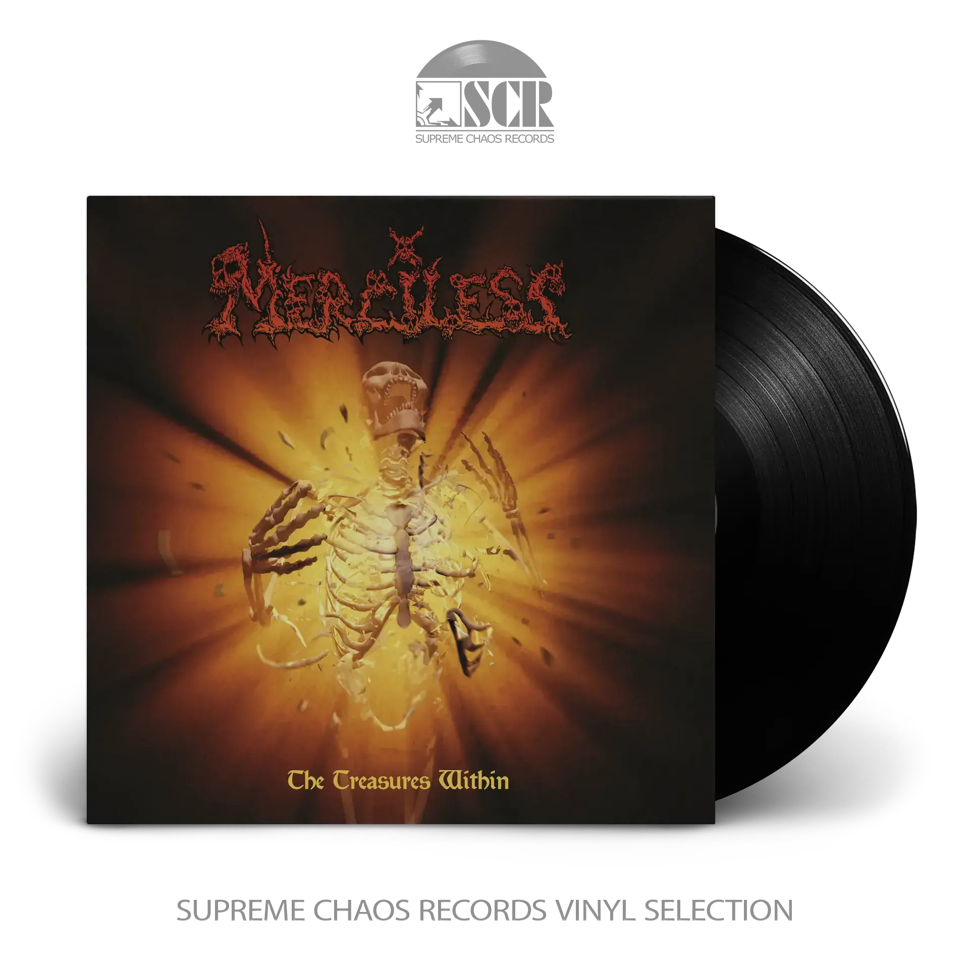 MERCILESS - The Treasures Within · BLACK LP (Death Metal Vinyl)