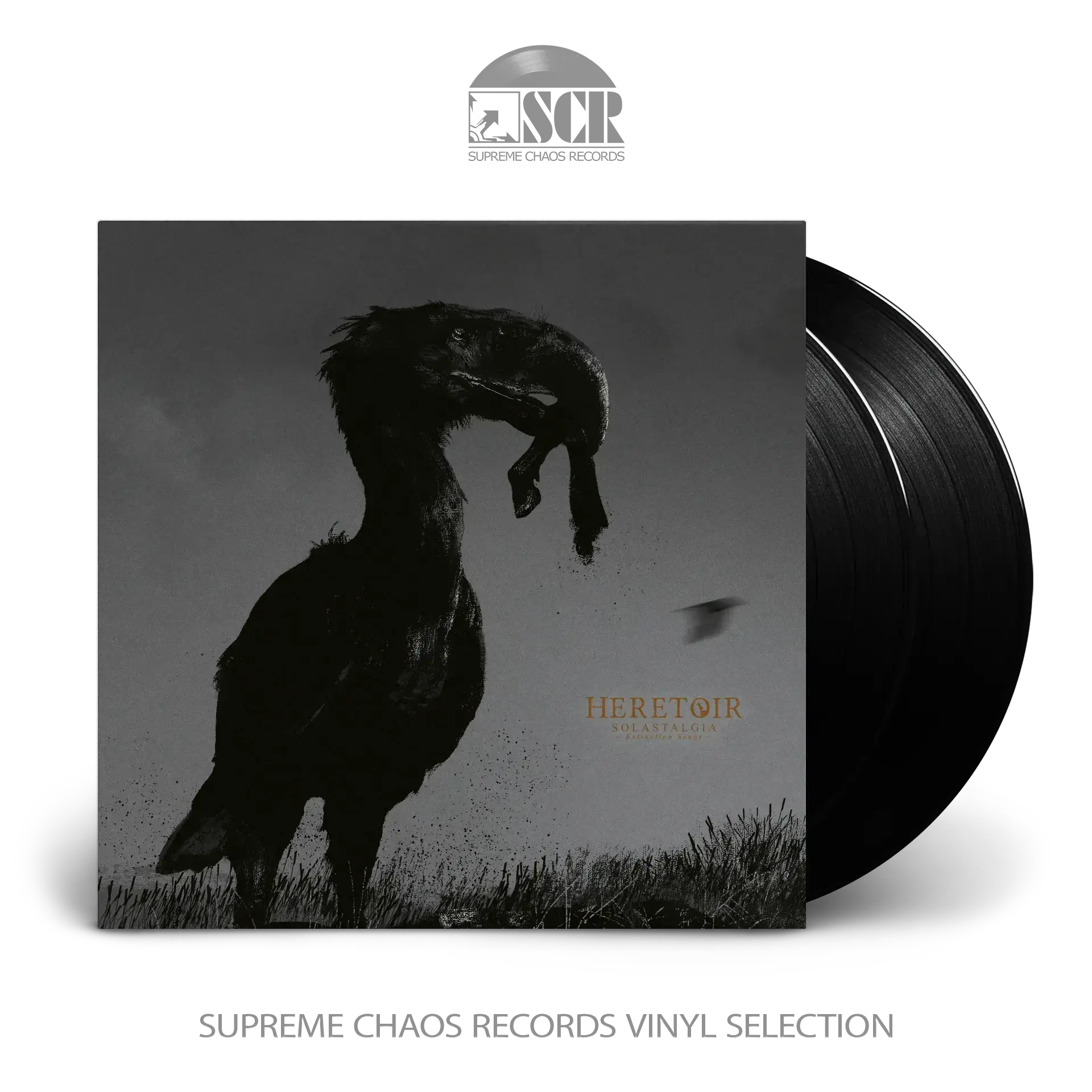 HERETOIR · Solastalgia - Extinction Songs | BLACK 2LP (Post Metal/Black Metal Vinyl)