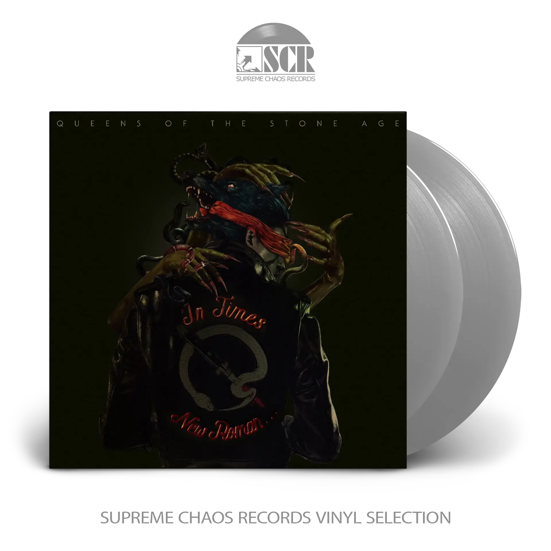 QUEENS OF THE STONE AGE · In Times New Roman... | SILVER 2LP (Alternative Rock Vinyl)
