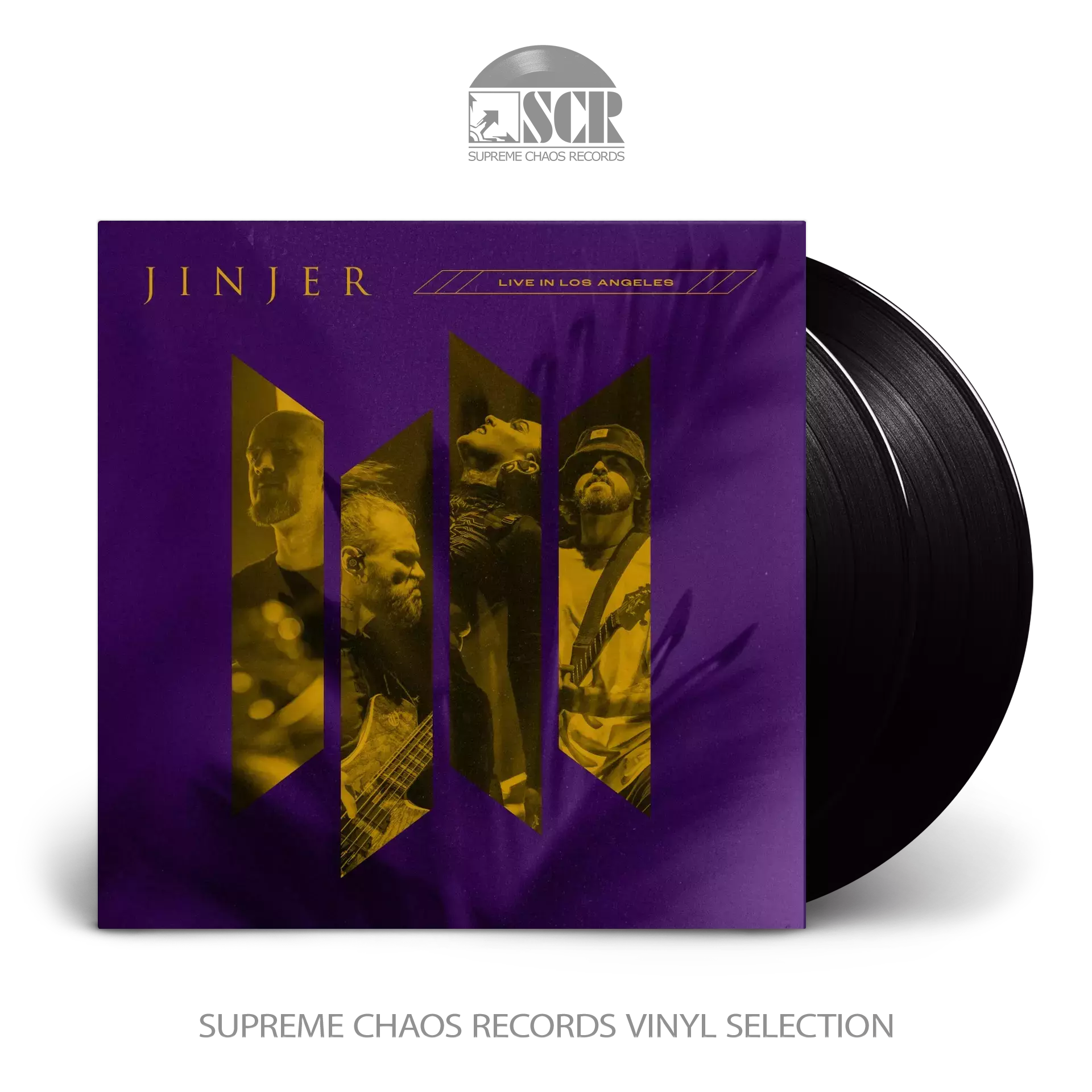 JINJER · Live In Los Angeles | BLACK 2LP (Progressive Metal Vinyl)