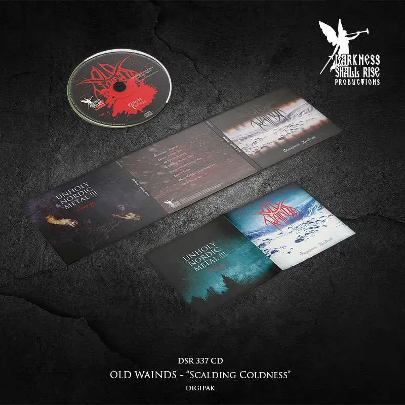 OLD WAINDS · Scalding Coldness | DIGIPAK CD (Black Metal CDs) · Picture 2