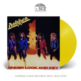 DOKKEN · Under Lock And Key | YELLOW LP (Hard Rock Vinyl)
