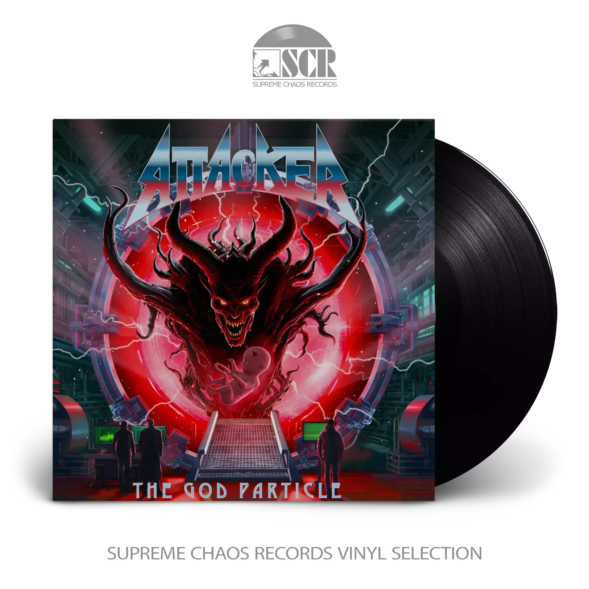 ATTACKER - The God Particle · BLACK LP