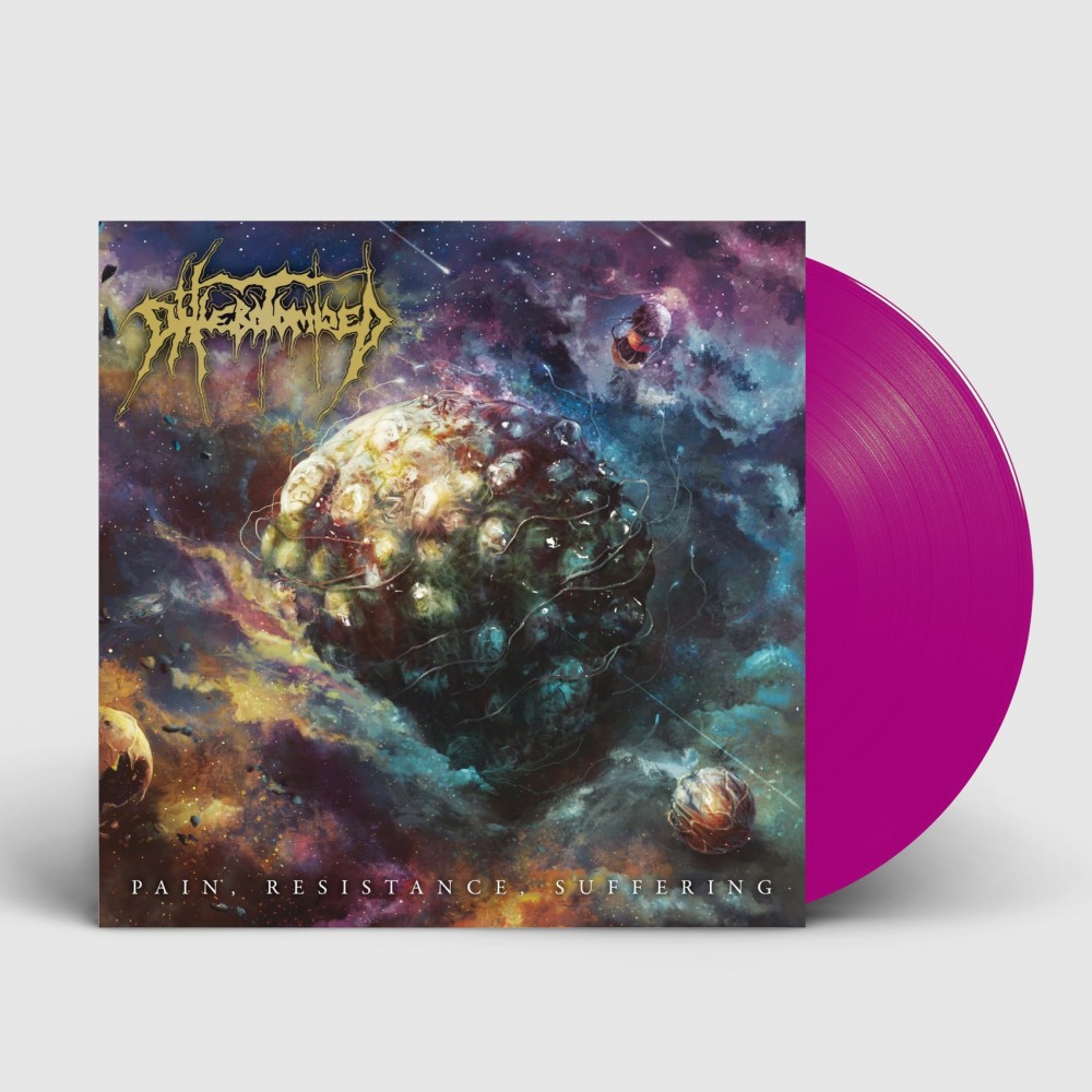 PHLEBOTOMIZED · Pain, Resistance, Suffering | PURPLE LP (Death Metal Vinyl)