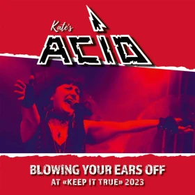 KATE'S ACID · Blowing Your Ears Off | RED LP (Thrash Metal Vinyl) · Picture 1