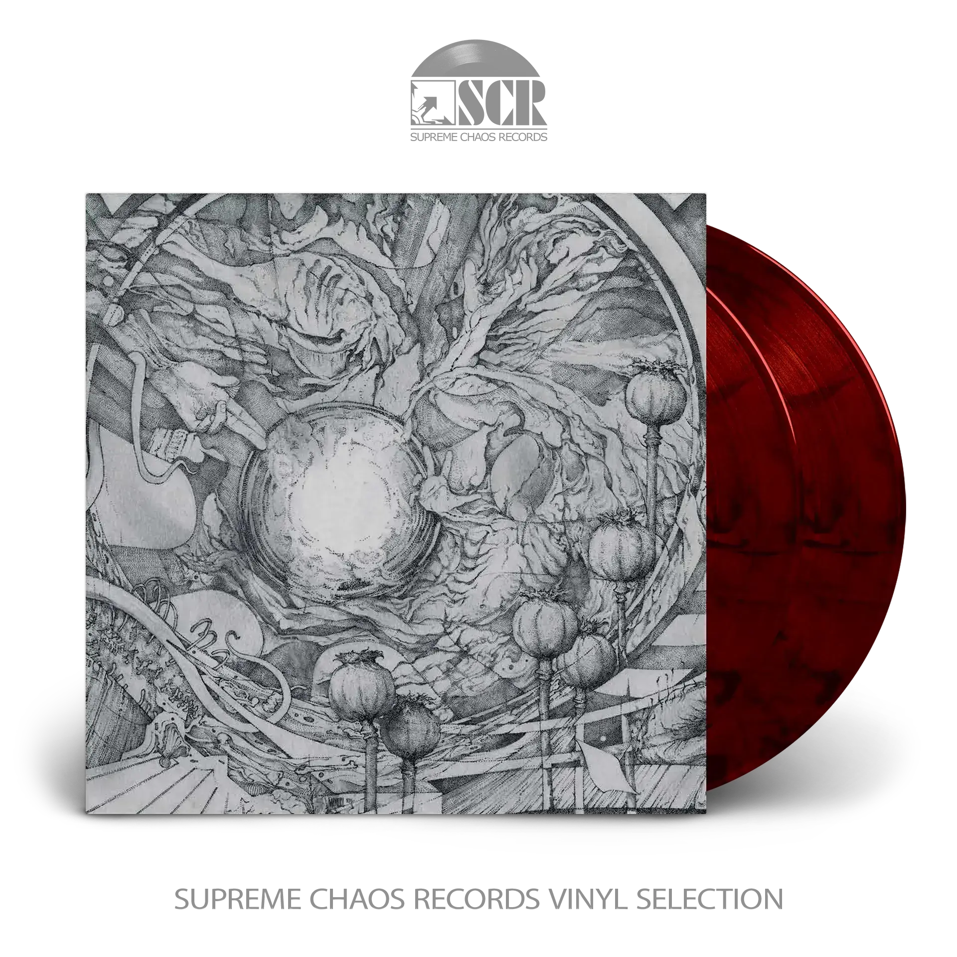 THE DEVIL'S BLOOD · III: Tabula Rasa Or Death And The Seven Pillars | RED SMOKE 2LP (Hard Rock Vinyl)