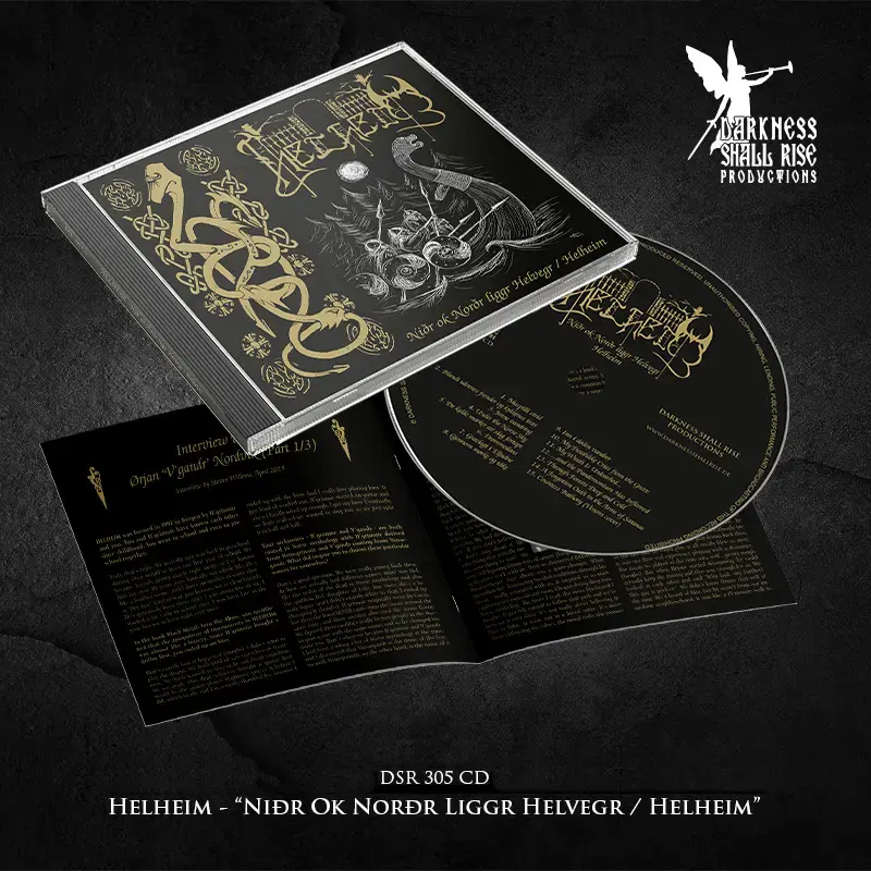 HELHEIM · Niðr Ok Norðr Liggr Helvegr / Helheim | CD (Black Metal/Viking Metal CDs) · Picture 2
