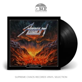 AMBUSH · Firestorm | BLACK LP (Heavy Metal Vinyl)