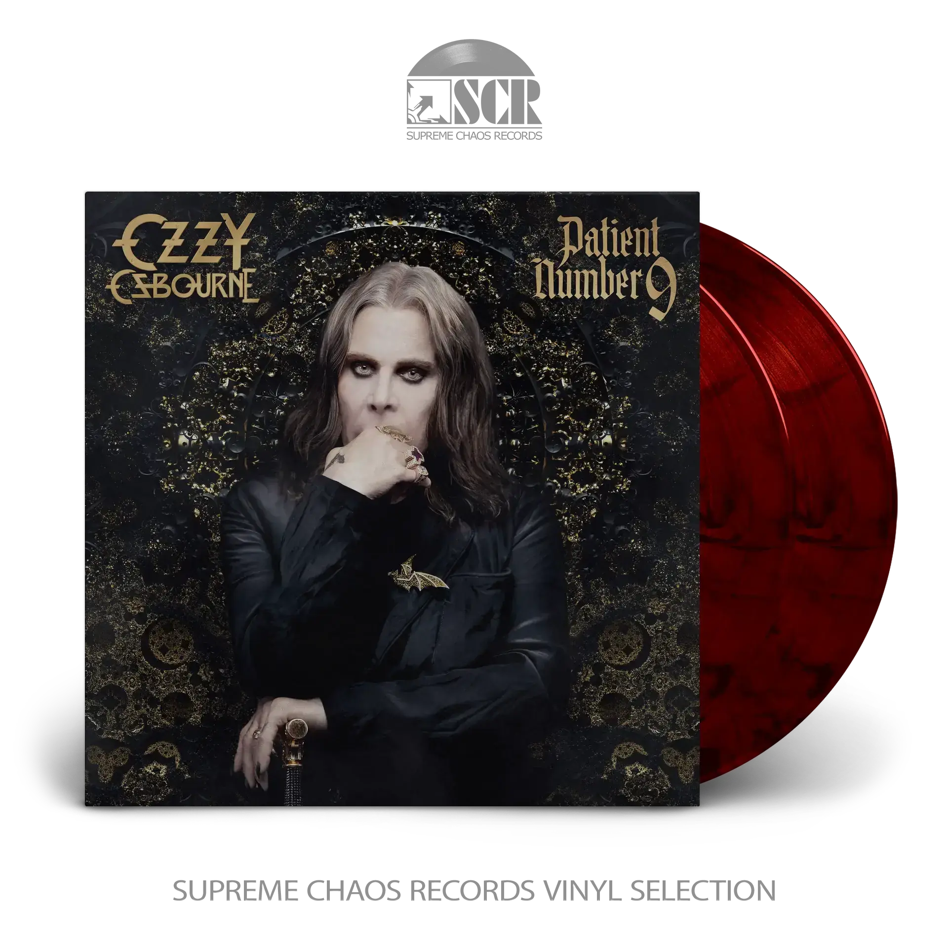 OZZY OSBOURNE · Patient Number 9 | RED/BLACK 2LP (Heavy Metal/Hard Rock/Classic Rock Vinyl)