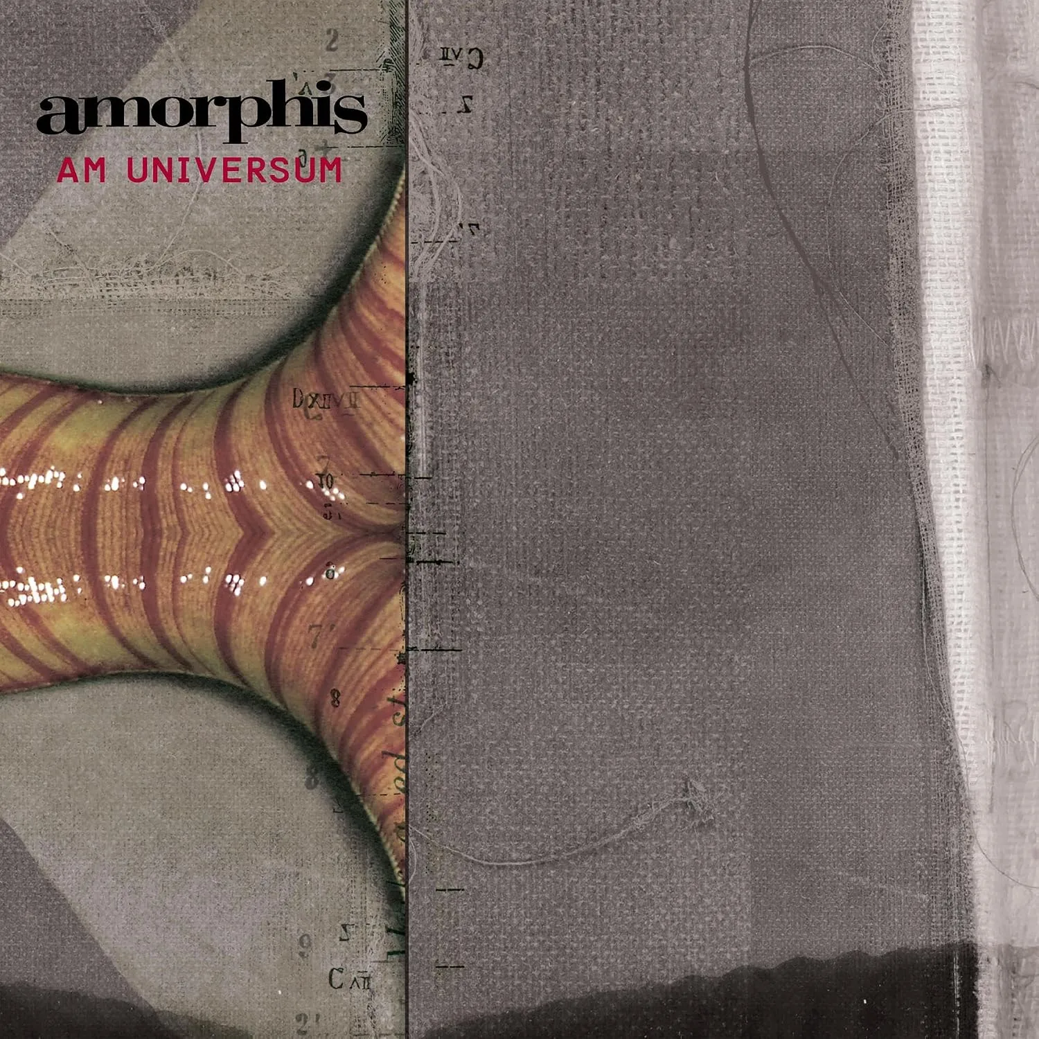 AMORPHIS · Am Universum | BONE WHITE/OXBLOOD GALAXY LP (Progressive Metal Vinyl) · Picture 1