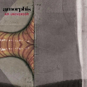 AMORPHIS · Am Universum | BONE WHITE/OXBLOOD GALAXY LP (Progressive Metal Vinyl) · Picture 1