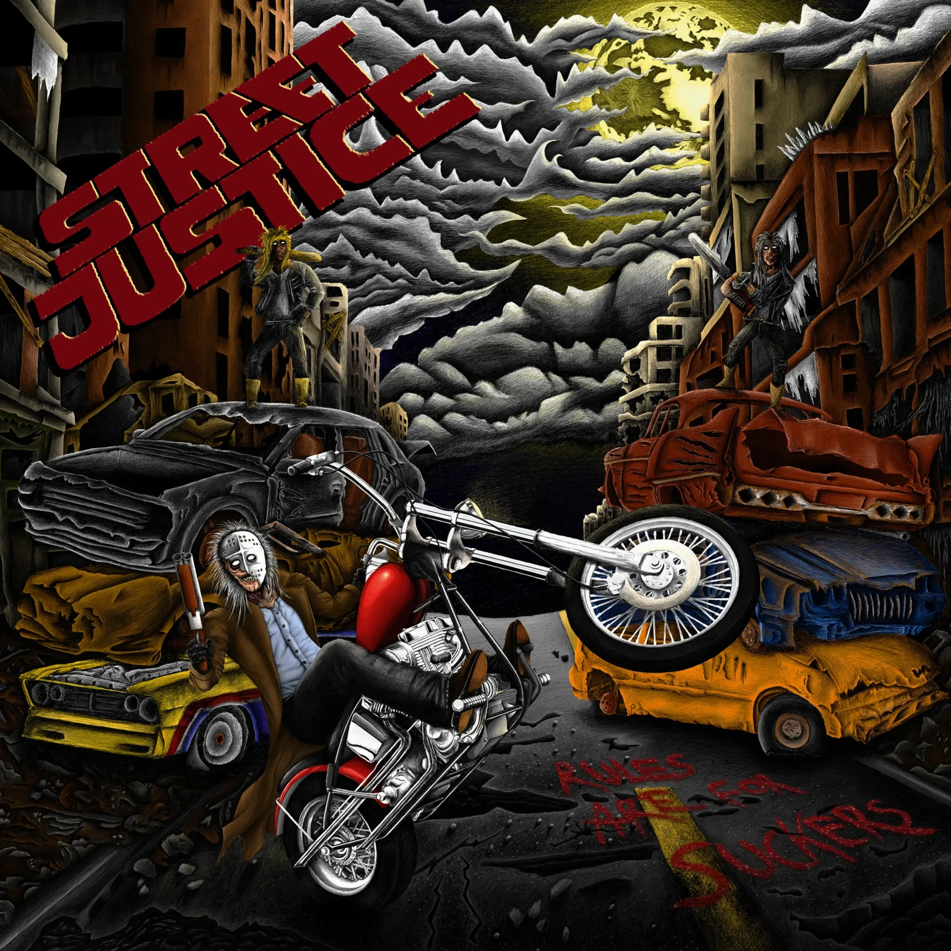 STREET JUSTICE - Rules Are For Suckers [CD] (Heavy Metal CDs)