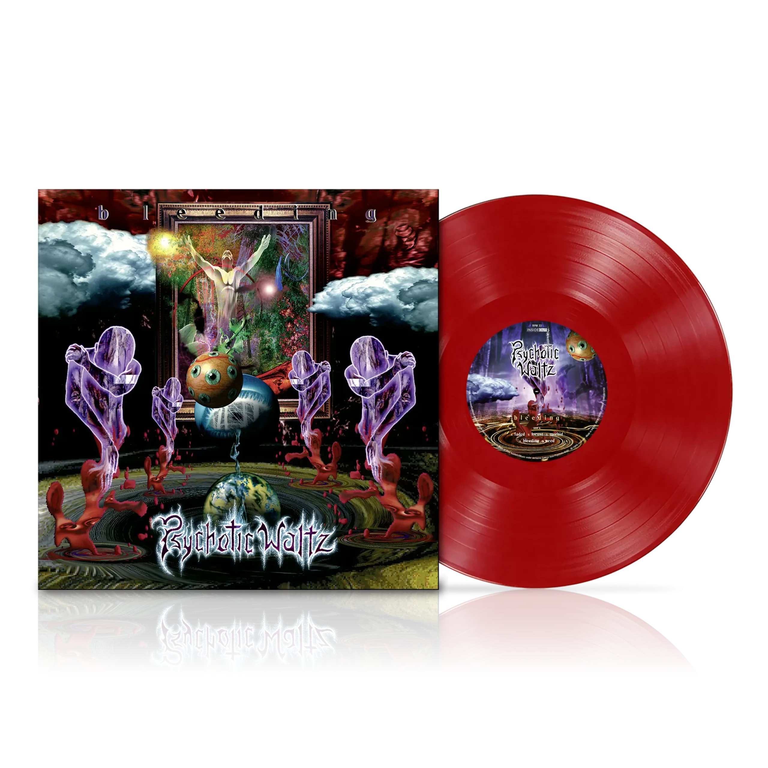 PSYCHOTIC WALTZ - Bleeding (Re-Issue 2024) · RED LP (Progressive Metal Vinyl)
