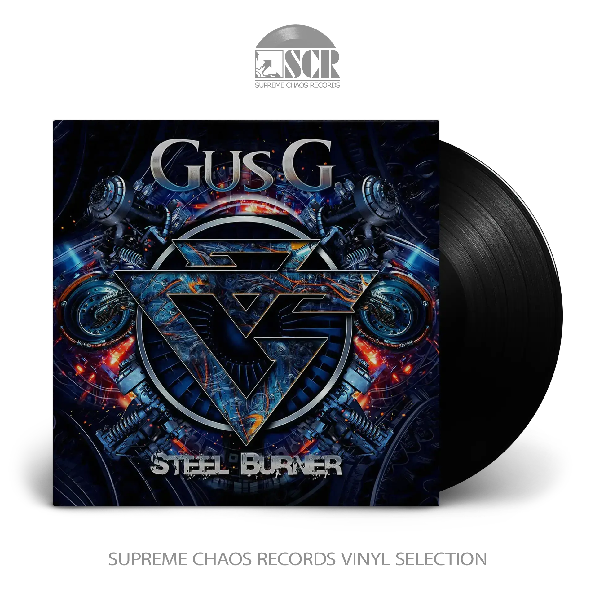 GUS G. · Steel Burner | BLACK LP (Hard Rock/Heavy Metal Vinyl)