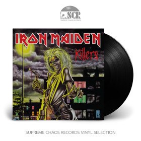 IRON MAIDEN · Killers | BLACK LP (Heavy Metal Vinyl)