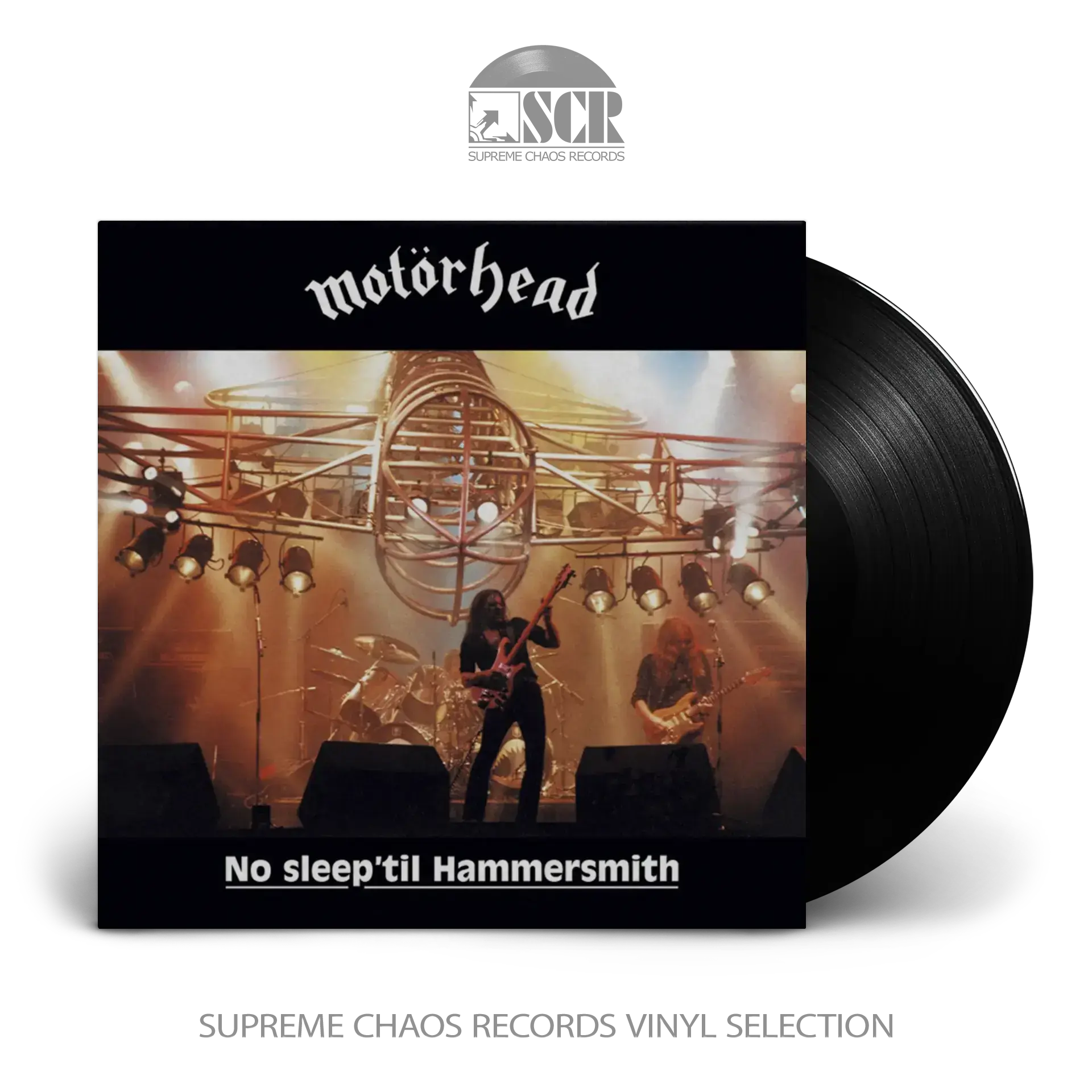 MOTÖRHEAD - No Sleep 'til Hammersmith · BLACK LP (Hard Rock/Heavy Metal Vinyl)