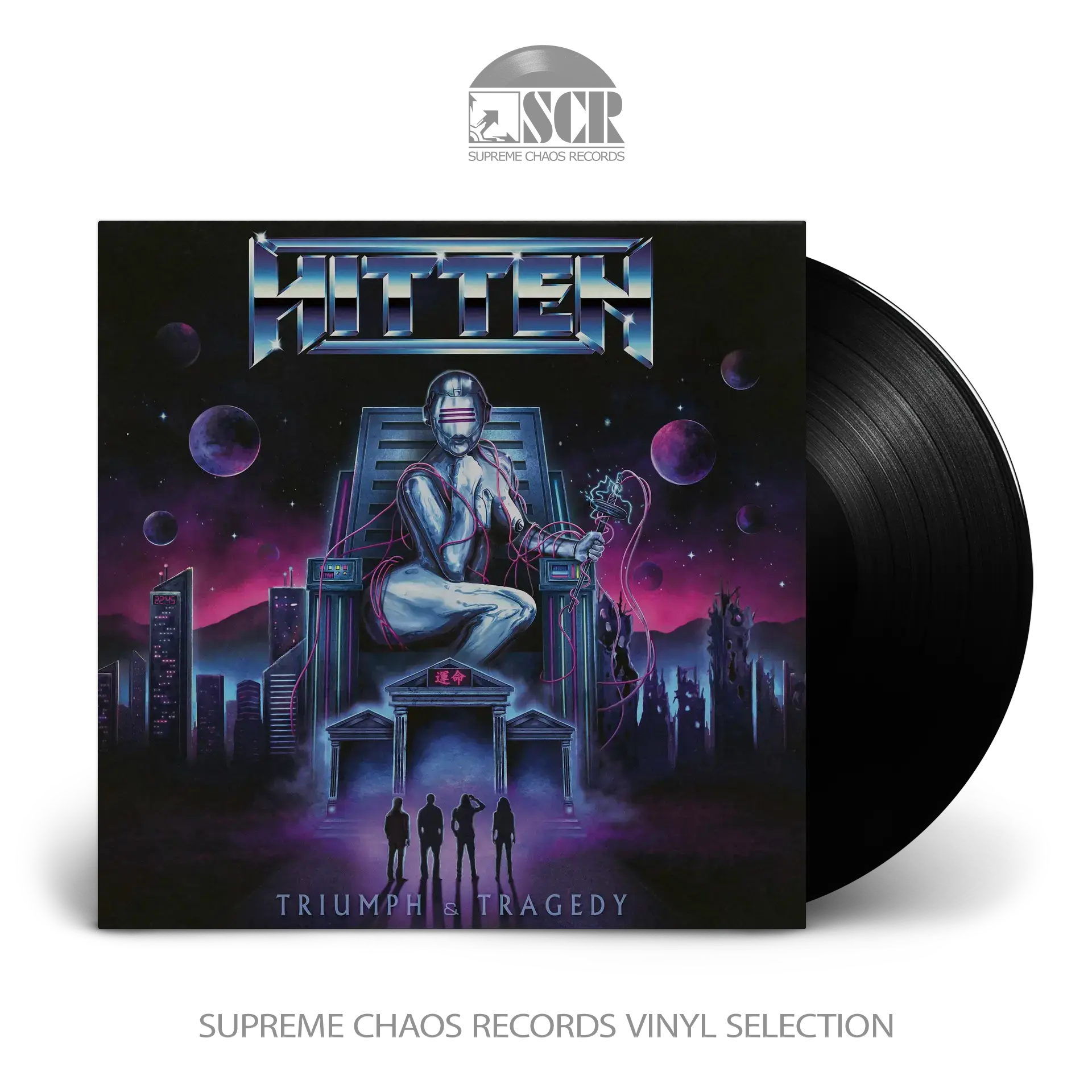 HITTEN - Triumph & Tragedy [BLACK LP]