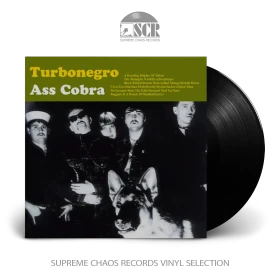 TURBONEGRO · Ass Cobra | BLACK LP (Punk Rock Vinyl)