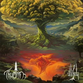 THURNIN · Útiseta | LIME GREEN DOUBLE VINYL (Neofolk Vinyl) · Picture 1