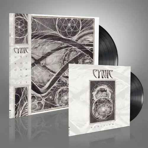 CYNIC · Uroboric Forms - The Complete Demo Recordings | BLACK LP+7" EP (Progressive Metal/Technical Death Metal Vinyl)