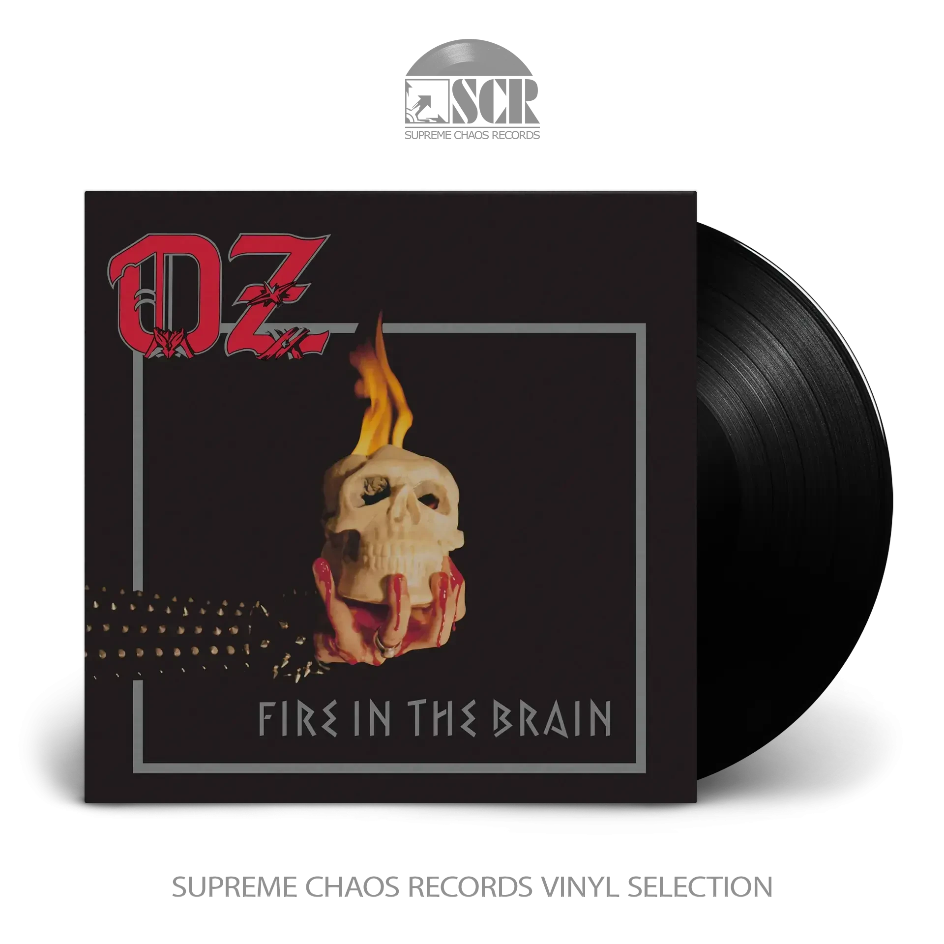 OZ · Fire In The Brain | BLACK LP (Heavy Metal Vinyl)