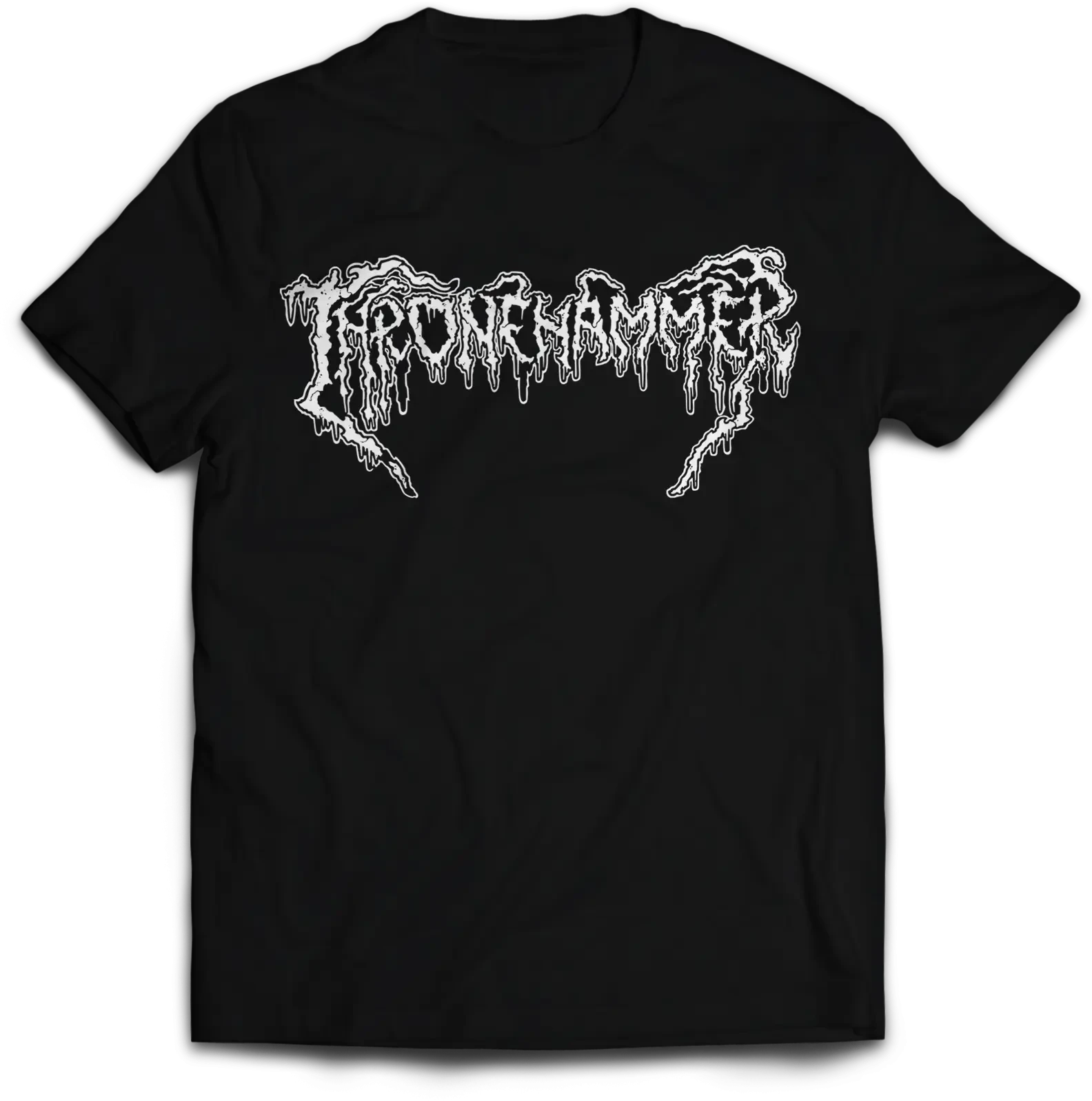 THRONEHAMMER - Chaos Star Logo [T-SHIRT] (Doom Metal/Epic Metal/Death Metal/Heavy Metal Clothes)