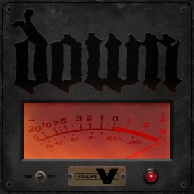 DOWN · Volume V | TRANSPARENT ORANGE 2LP (Heavy Metal Vinyl) · Picture 1