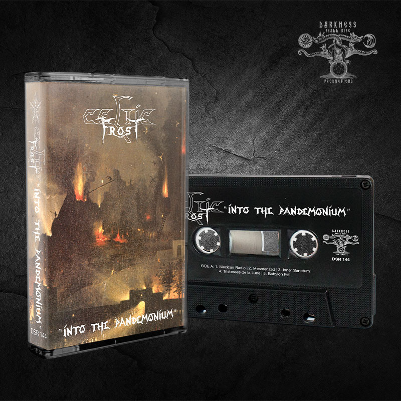 CELTIC FROST · Into The Pandemonium | BLACK TAPE CASS (Death Metal Tapes)