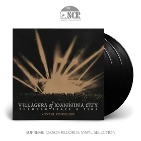 VILLAGERS OF IOANNINA CITY · Through Space And Time (Alive In Athens 2020) | BLACK 3LP (Hard Rock Vinyl)