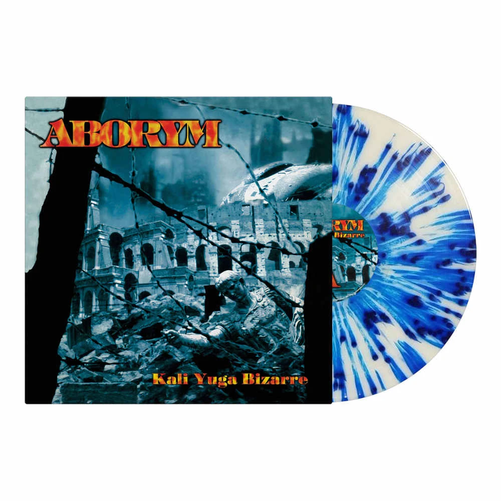 ABORYM · Kali Yuga Bizarre | CLEAR/BLUE SPLATTER LP (Black Metal/Industrial Metal Vinyl) · Picture 2