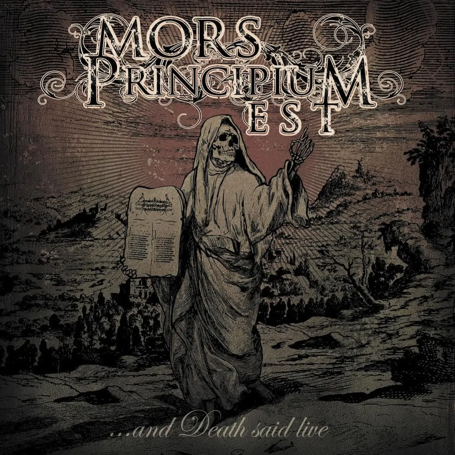 MORS PRINCIPIUM EST · And Death Said Live | BLACK LP (Melodic Death Metal Vinyl) · Picture 1