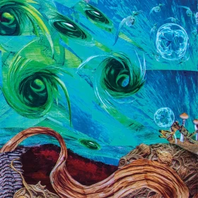 INTRONAUT · Fluid Existential Inversions | BLUE 2LP (Progressive Metal Vinyl) · Picture 1