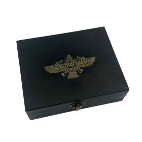 SUMERIAN TOMBS · Age of Eternal Night/As Sumer Thrones At Night | WOODEN TAPE BOX (Black Metal/Death Metal Tapes) · Picture 2