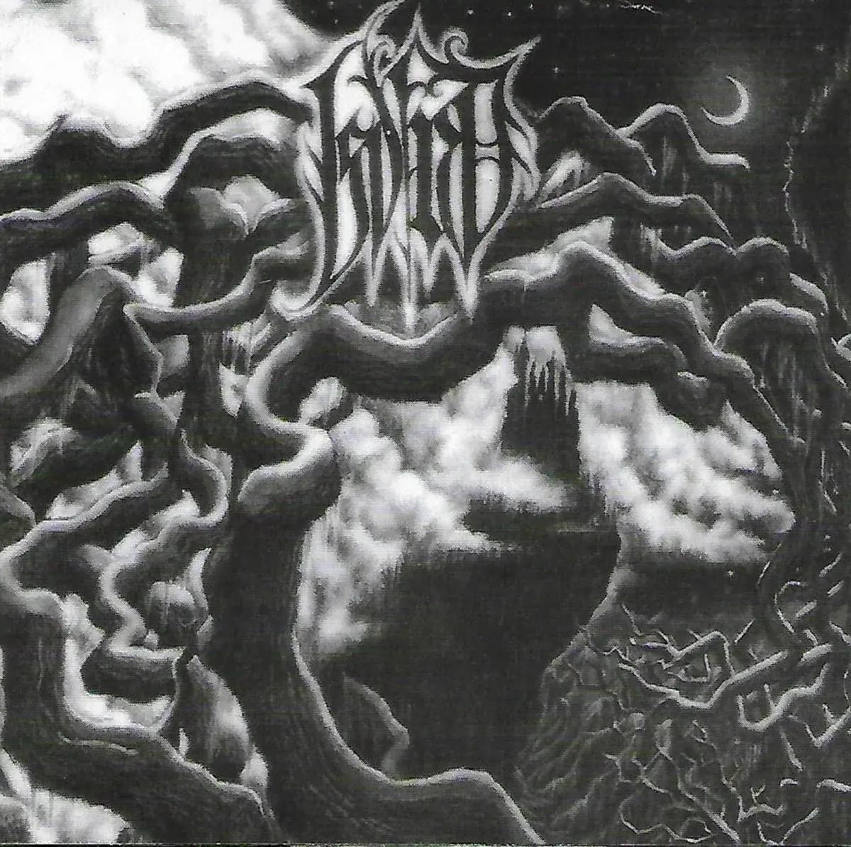 ISVIND · Dark Waters Stir | CLEAR/BLACK MARBLED LP (Black Metal Vinyl) · Picture 1