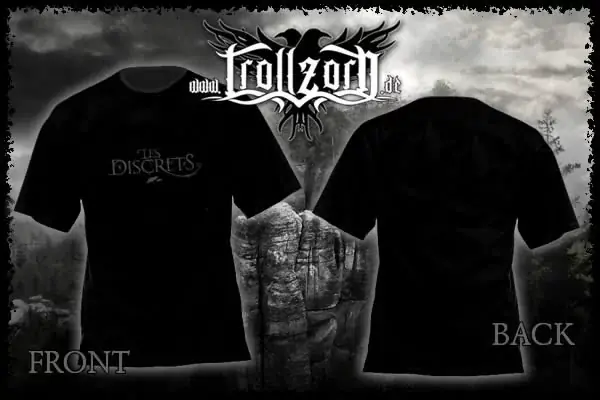 LES DISCRETS · Logo | T-SHIRT - S (Blackgaze Clothes)