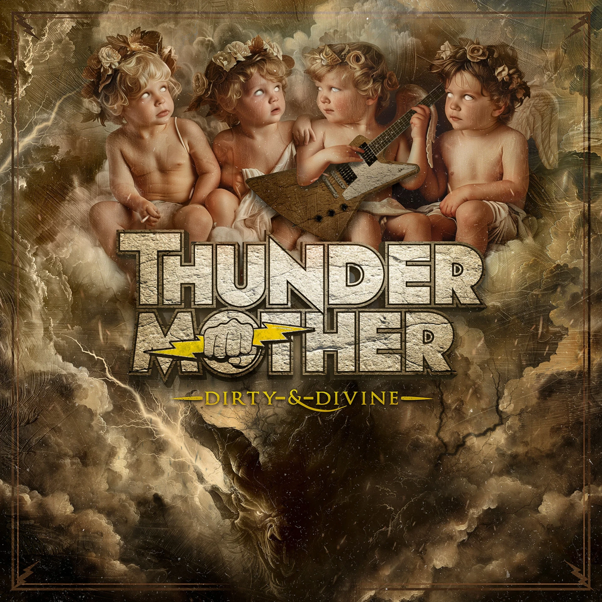THUNDERMOTHER · Dirty & Divine | BLACK LP (Hard Rock Vinyl) · Picture 1