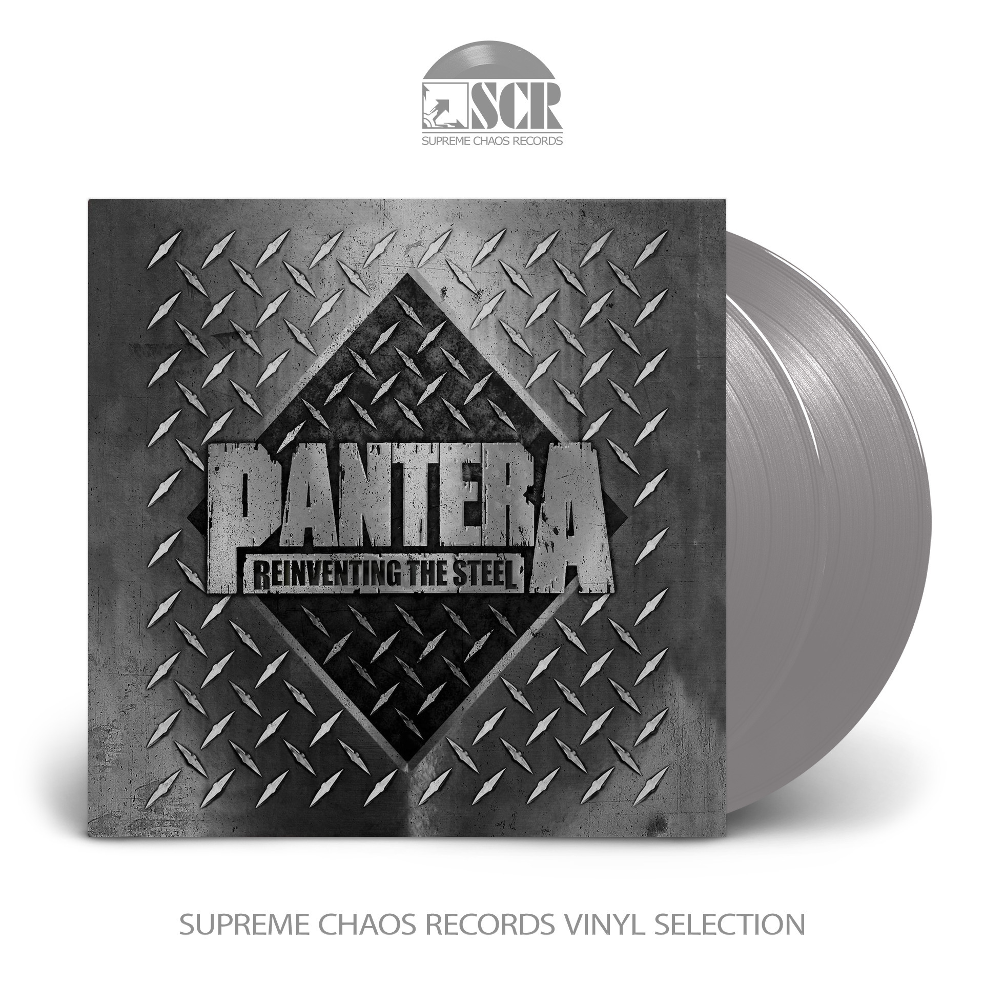 PANTERA · Reinventing The Steel - 20th Anniversary | SILVER DLP (Thrash Metal Vinyl)